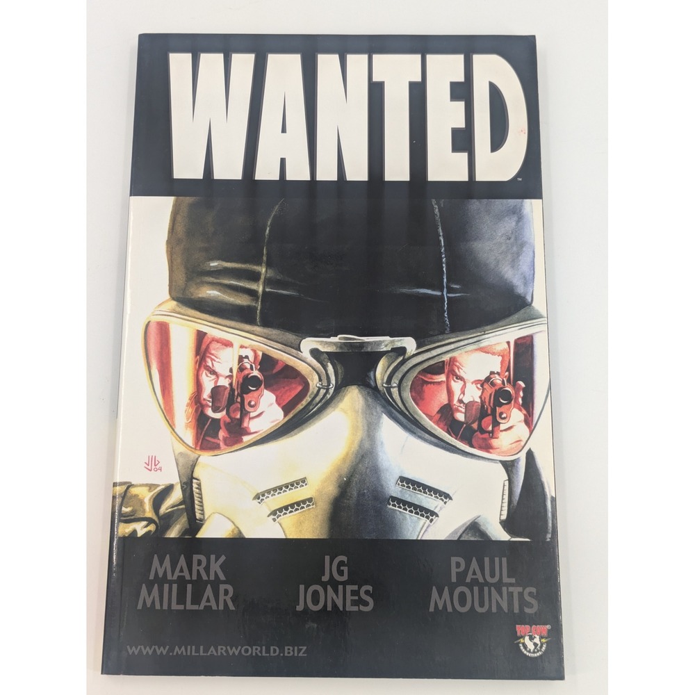 Wanted Graphic Novel Mark Millar JG Jones Top Cow Image Comics Softcover TPB